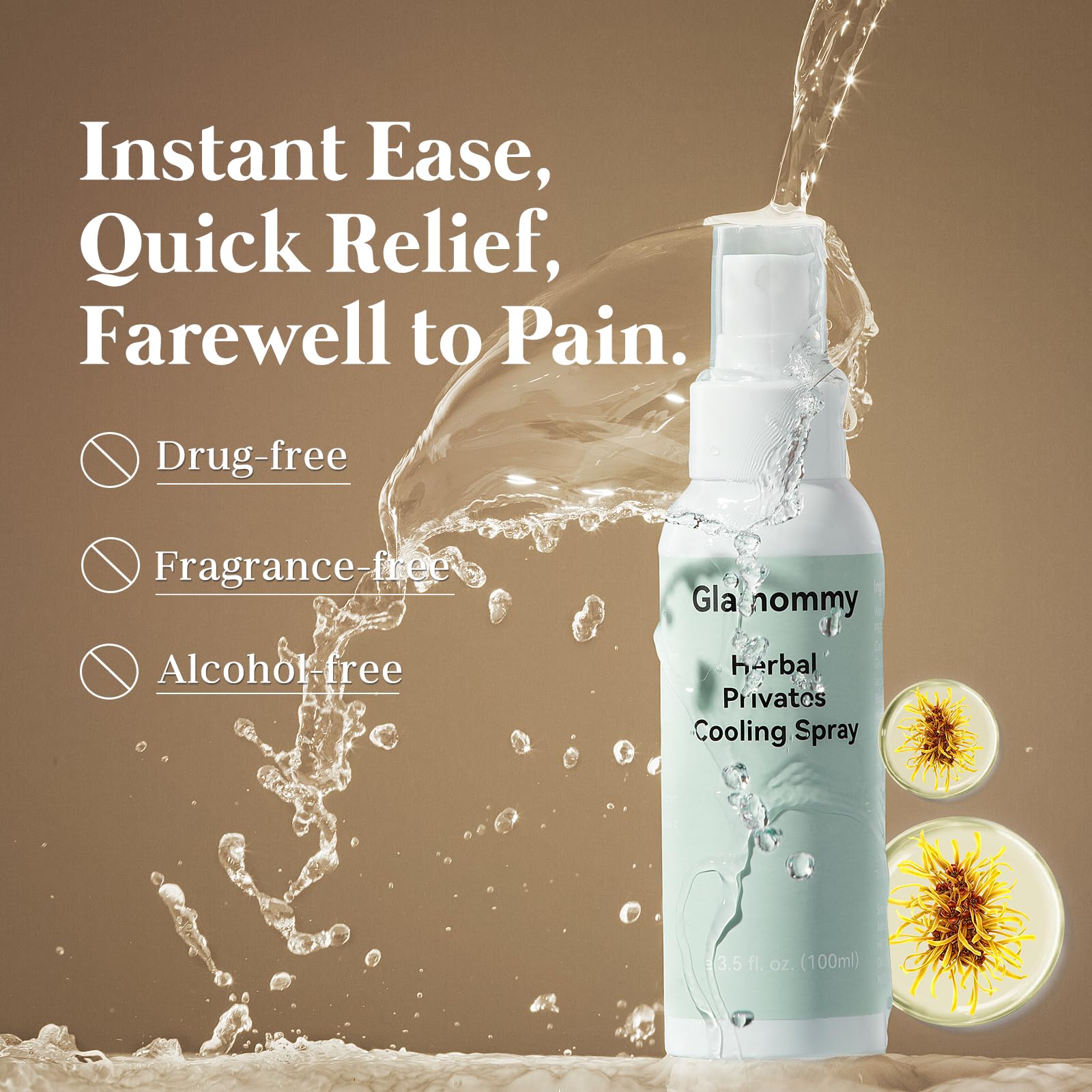 Postpartum Recovery Essentials Kit for Women, Labor & Delivery Postpartum Care, Peri Bottle, Cooling Spray, Disposable Postpartum Underwears, Postpartum Pads, Hot&Cold Packs, Soothing Liners - Available at All In One Marketplace Canada