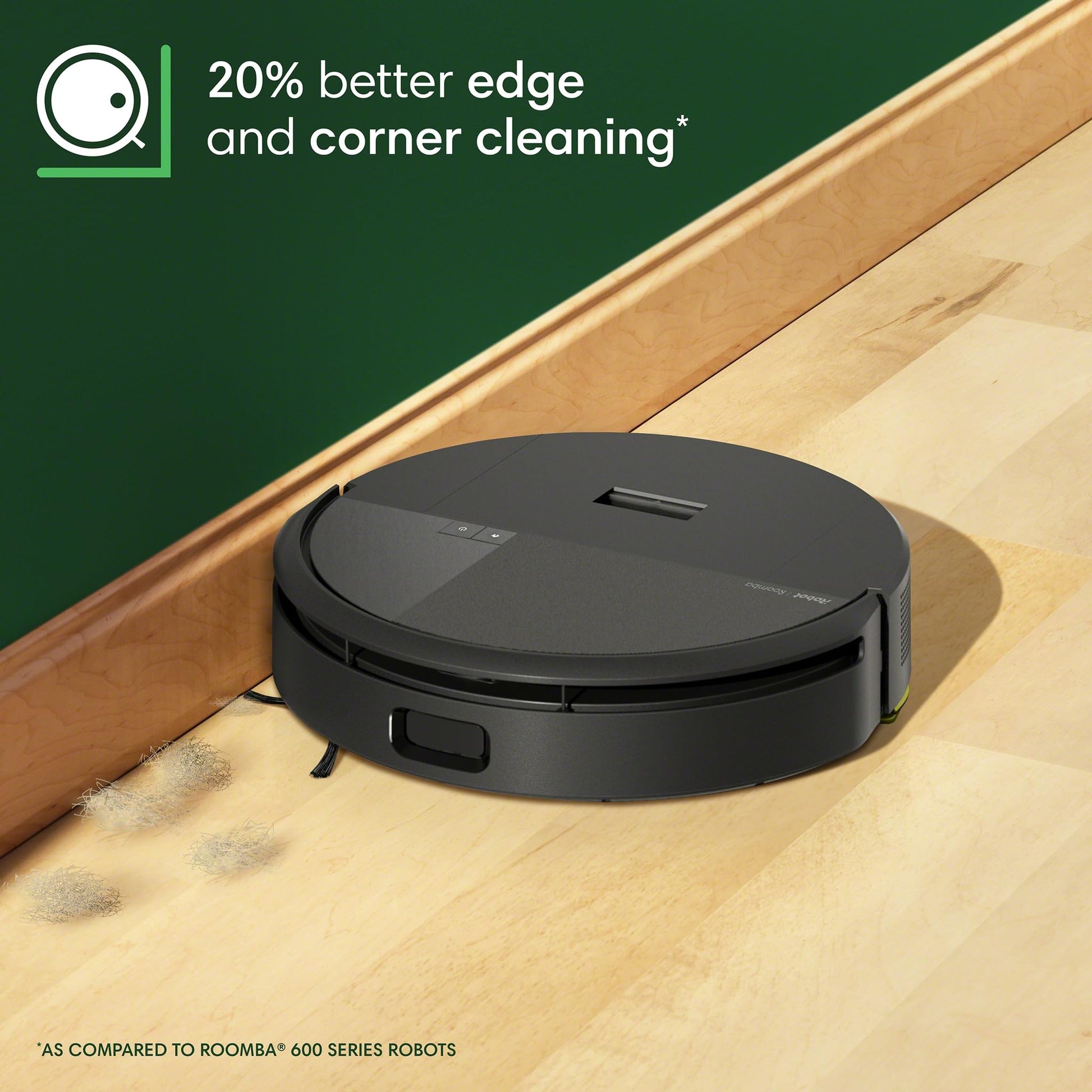 iRobot Roomba 205 DustCompactor Combo Robot Vac & Mop - Compacts Dirt Inside, No Emptying for 60 Days, Space Saving, No Dock, No Bags, Intense Power-Lifting Suction, LiDAR Navigation, Multi-Surface - Available at All In One Marketplace Canada