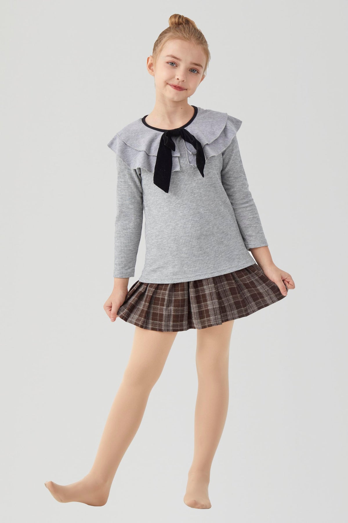 CozyWow Girls Soft Warm Fleece Lined Tights for Winter Natual L 🍁 All In One Marketplace Canada