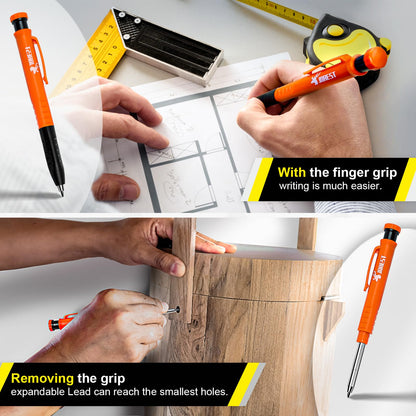 JOREST Contour Gauge Christmas Gifts Ideas (10 Inch), Stocking Stuffers for Men Dad Husband Him, Profile Outline Shape Duplicator with Lock, Template Tool for Woodworking/DIY/Flooring/Tile Laying 🍁 All In One Marketplace Canada