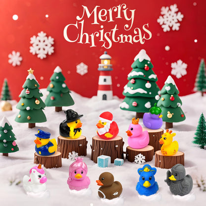 Advent Calendar 2026 Rubber Duck for Kids Toddler Baby 24 Days of Christmas Countdown Toys for Kids Boys and Girls Christmas Party Favors Gifts 🍁 All In One Marketplace Canada