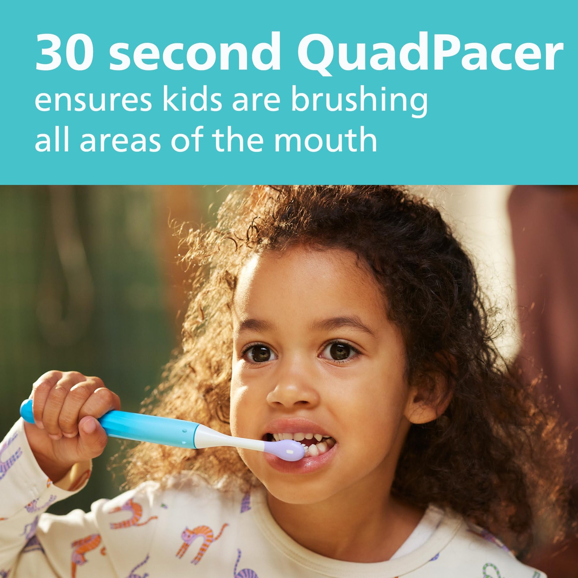 Philips One for Kids by Sonicare Battery Electric Toothbrush, Blue, HY1130/02