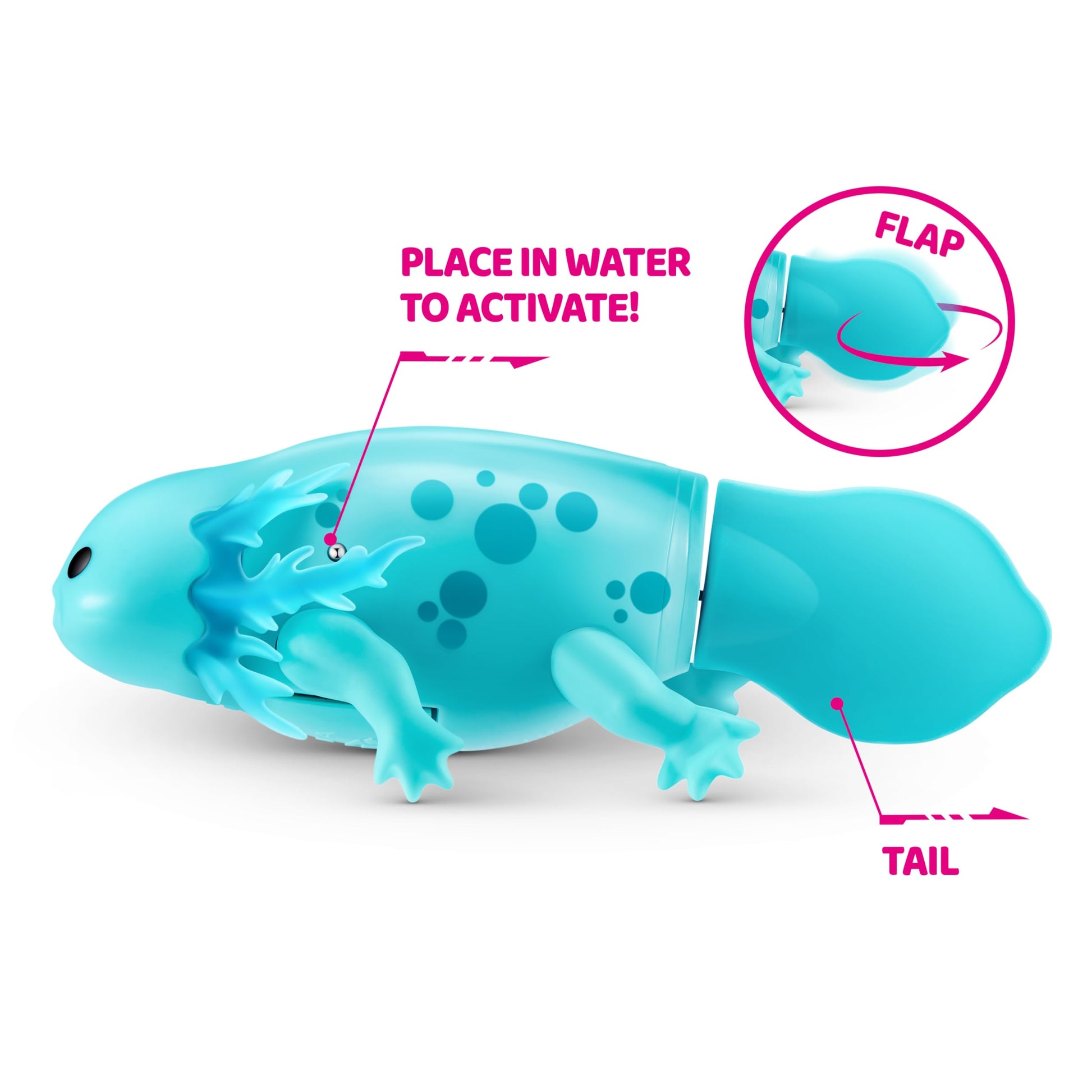 Pets Alive Swimming Robo Axolotl (2 Pack) by ZURU Pets Alive
