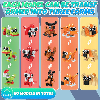 Party Favor for Kids, 20 Pack Mini Animals Building Blocks Set 🍁 All In One Marketplace Canada
