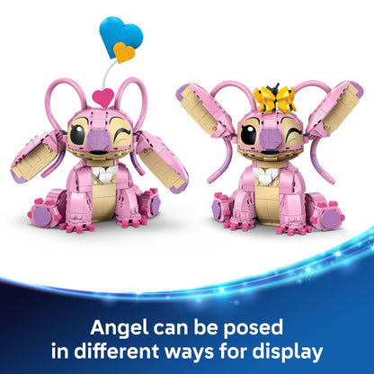 LEGO Disney Angel Lilo & Stitch Kids Toy - Room Decor and Building Set for Girls and Boys, Ages 9+ - Birthday Gift Idea for Young Fans Who Love Stitch Stuff and Learning Toys - 43257 🍁 All In One Marketplace Canada