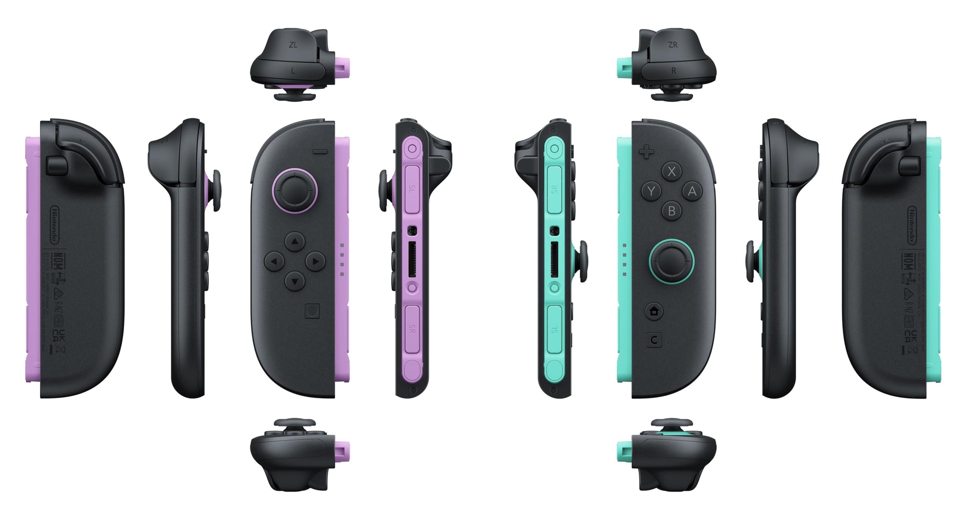 Joy-Con™ 2 (L)/(R) Light Purple/Light Green