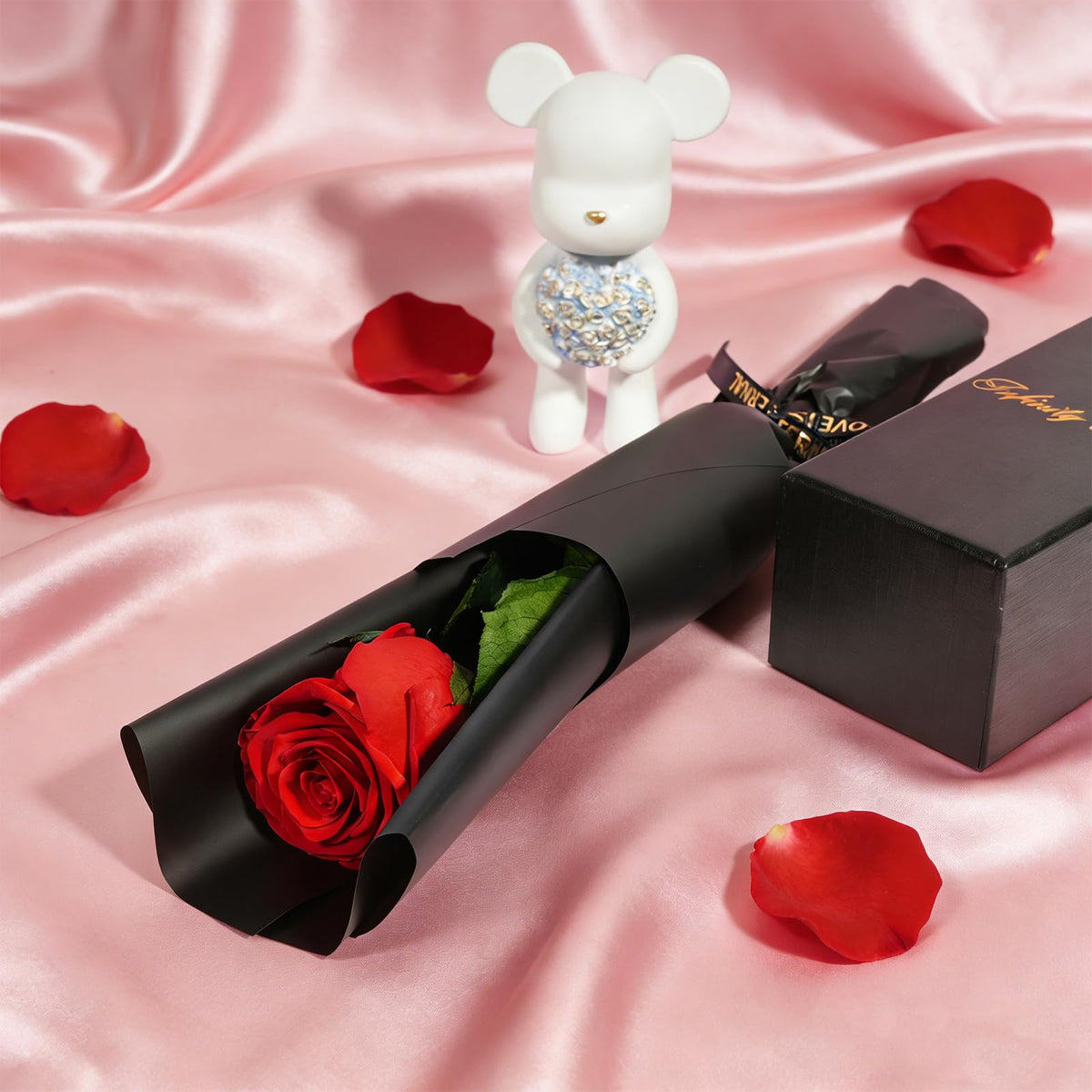 Yamonic Preserved Flowers Rose Gifts for Women Mom,Mothers Day Rose Flower Gifts for Mom,Real Flower Birthday Mom Gifts for Grandma,Wife,Girlfriend Gifts for Christmas,Valentine's Day,Anniversary(Red) 🍁 All In One Marketplace Canada