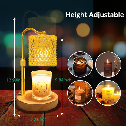 Candle Warmer Lamp with Timer Dimmer Adjustable Height for New Home Decor, Birthday Gifts for Women,Candle Warmer for Women Mom Christmas Gift Mother's Day Gfit 🍁 All In One Marketplace Canada