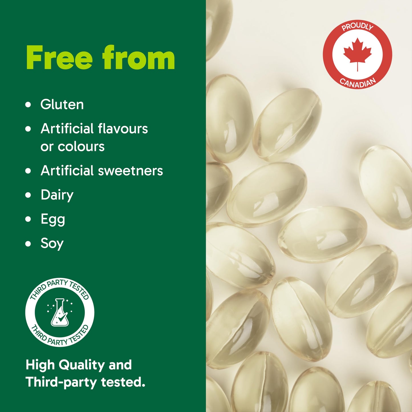 Organika Vitamin D3 + K2 (MK7)- 1000IU D3 and 120mcg K2 per capsule- High Potency, Supports Healthy Immune Function and Bones + Teeth- 300sftgl