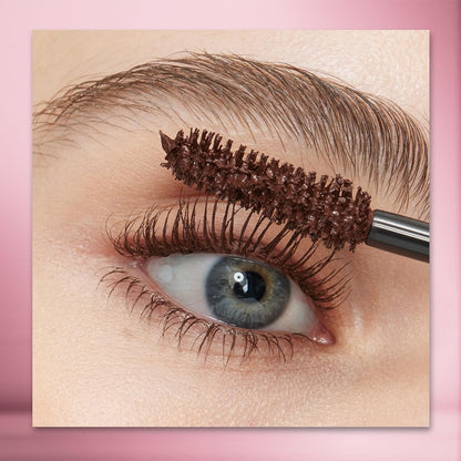 L’Oréal Paris Voluminous Lash Paradise Mascara, Mascara Volume and Length, Volume & Length for Up to 24 Hours with Flower Oil Infused Conditioning Formula for Sensitive Eyes, Latte Brown, 0.28 fl. oz.