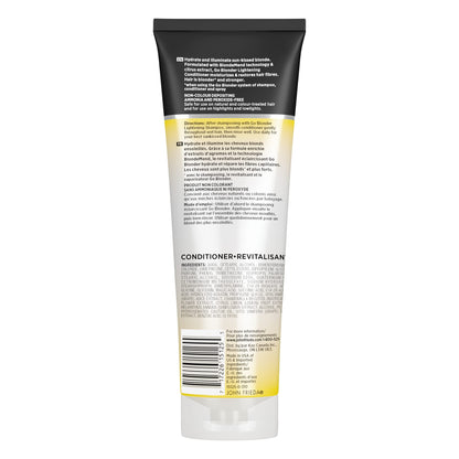 John Frieda Go Blonder Duo for Blondes, Lightening Shampoo and Conditioner, Gradually lightens and brightens natural, colour-treated and highlighted blonde hair, peroxide and ammonia free. Packaging May Vary 🍁 All In One Marketplace Canada