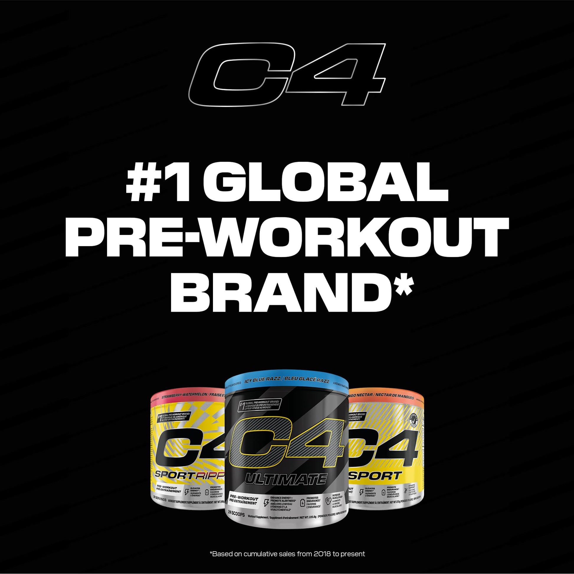 Cellucor C4 Original Pre Workout Powder - Sugar Free Preworkout Energy for Men & Women - 150mg Caffeine, Beta Alanine, Creatine - Pink Lemonade, 60 Servings Cellucor