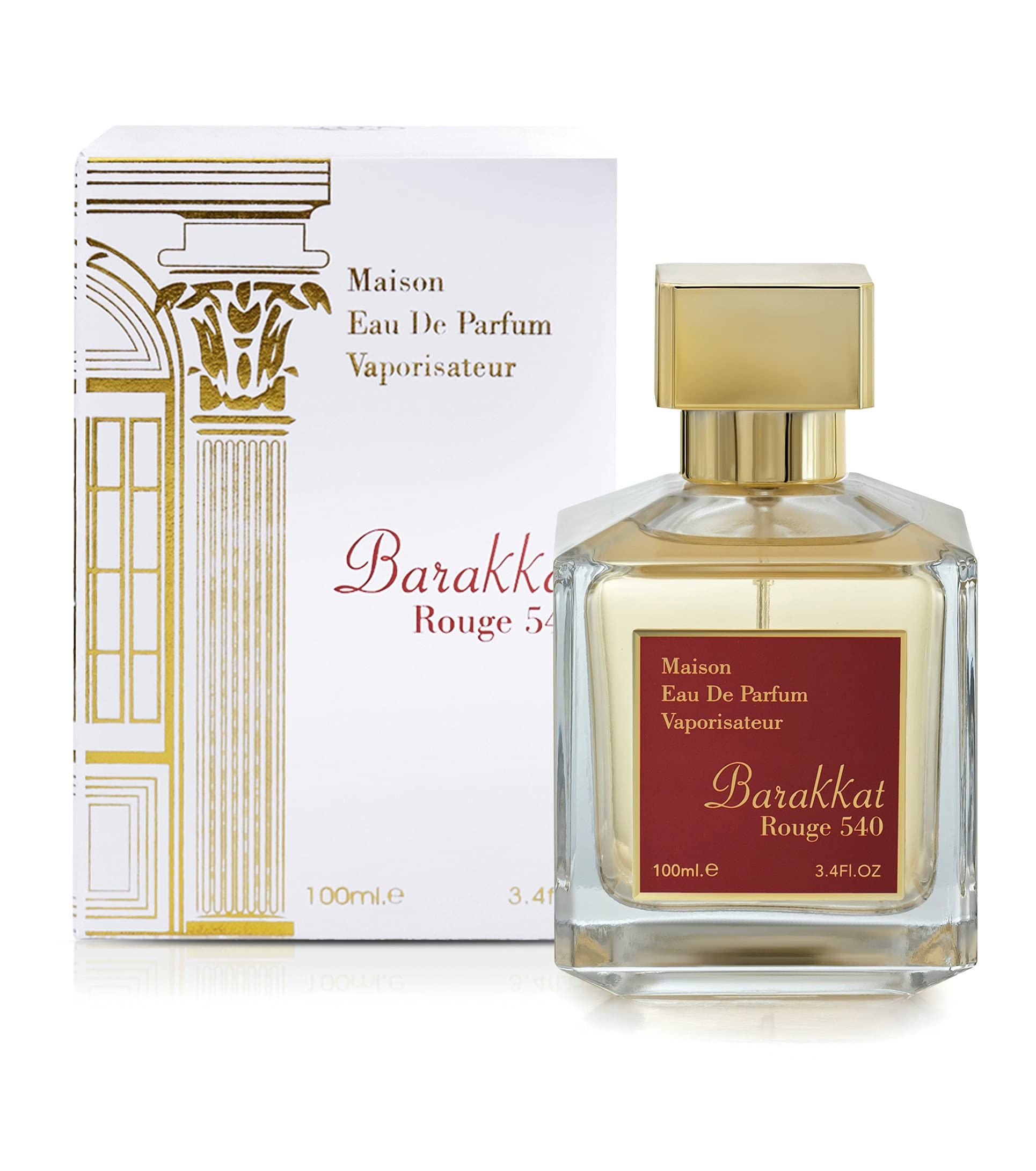 Maison Alhambra Barakkat Rouge 540 EDP Spray Women -3.4 oz Fragrance World