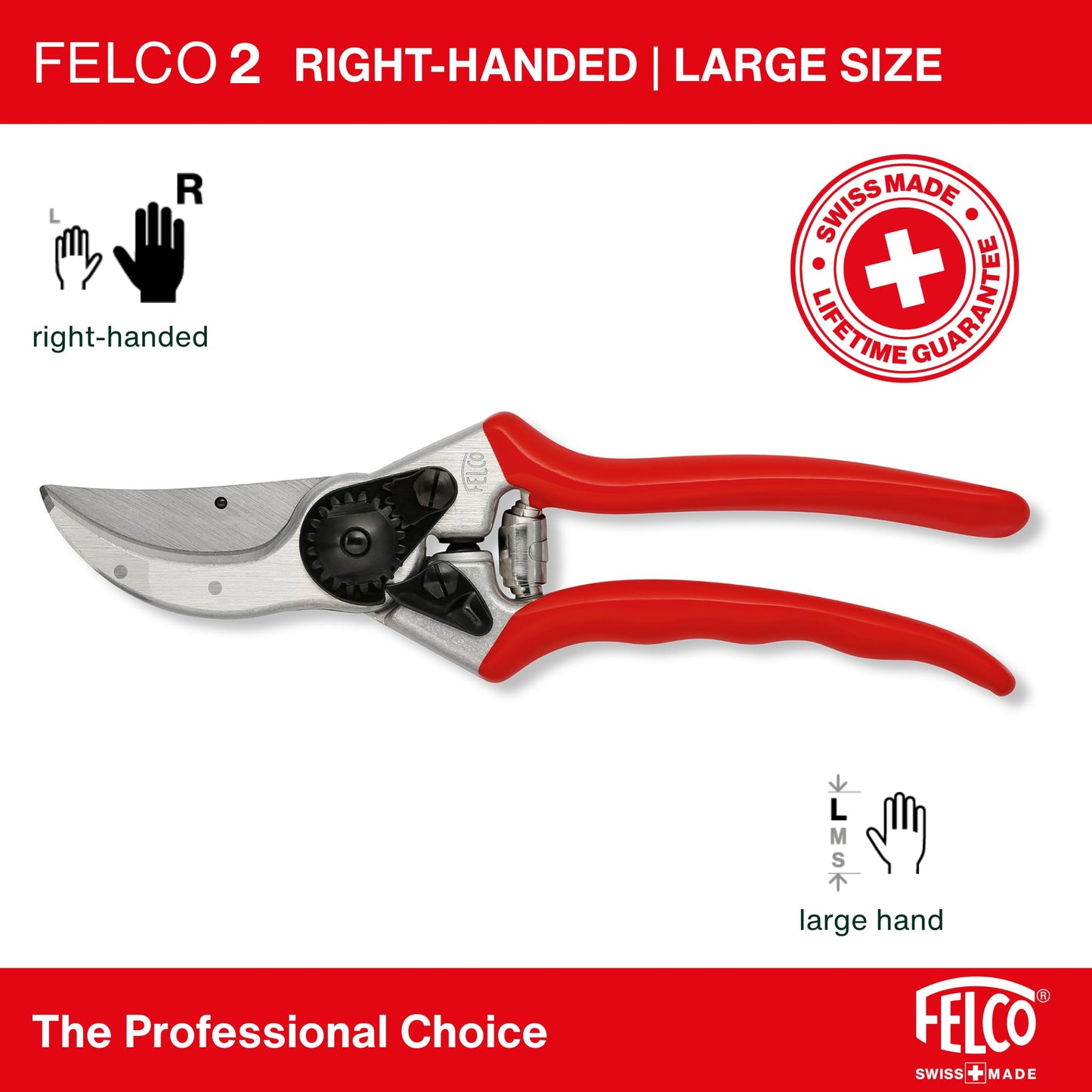 Pygar Inc Felco F-2 Classic Manual Hand Pruner FELCO
