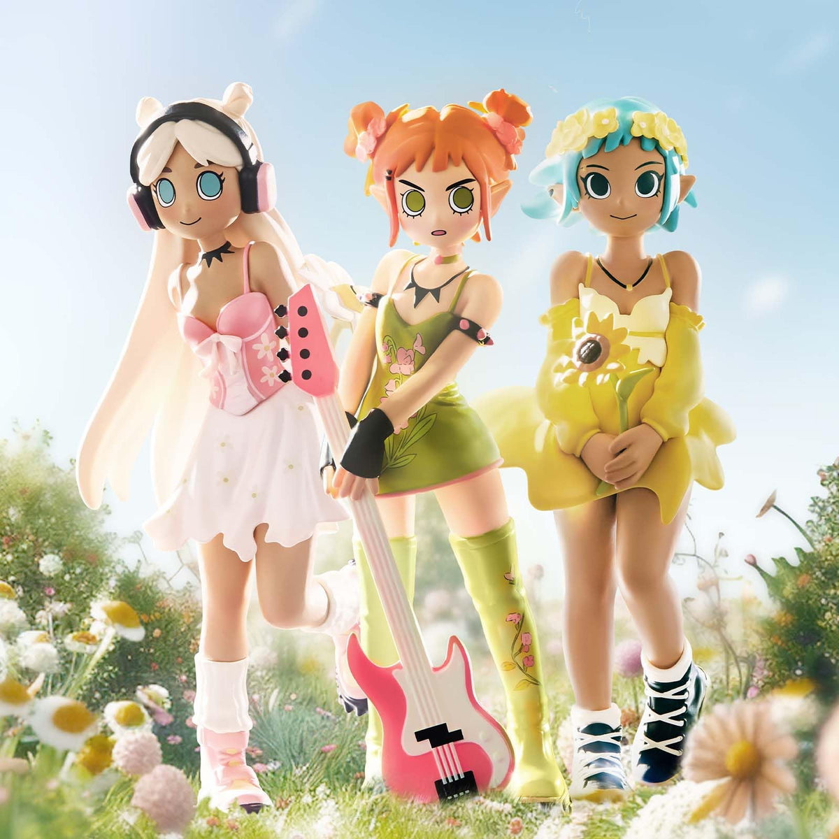 POP MART Peach RIOT Punk Fairy Series Action Figures Blind Box, 1PC 🍁 All In One Marketplace Canada