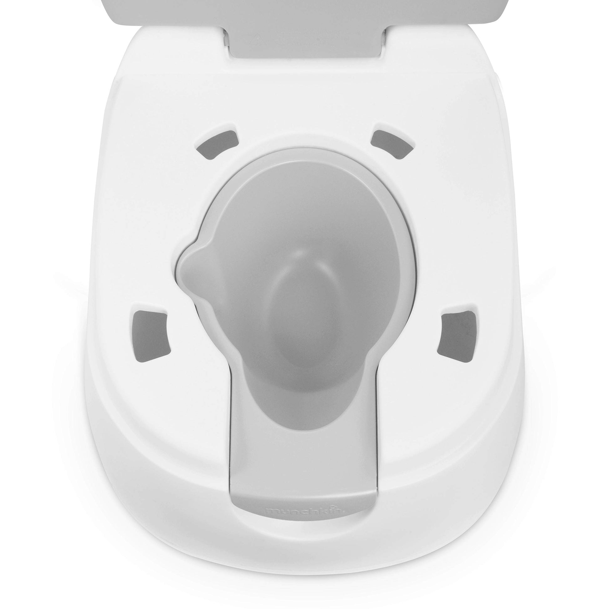 Munchkin Arm & Hammer Multi-Stage 3-in-1 Potty Seat, (Potty Chair, Trainer Ring and Step Stool), Grey Munchkin