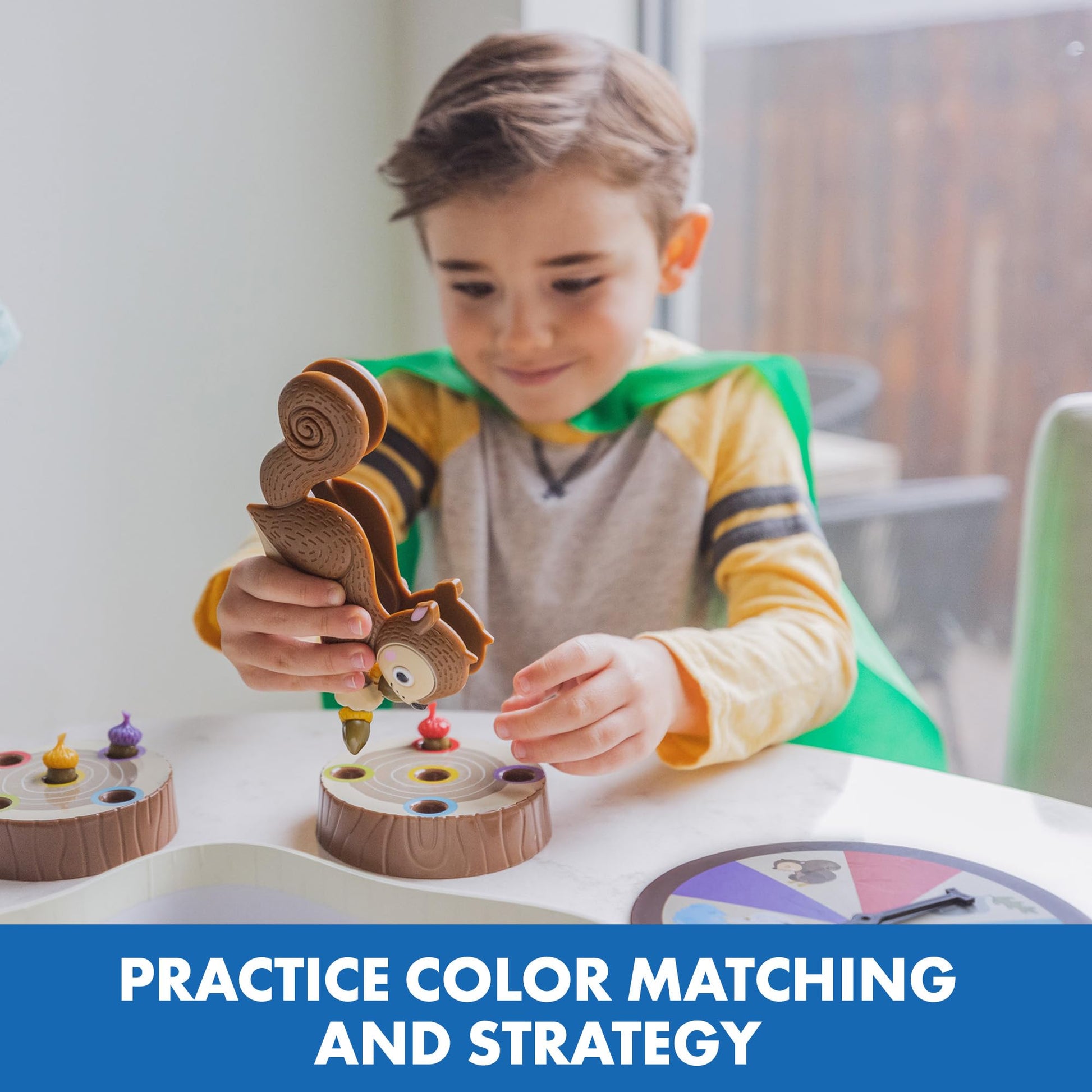 Educational Insights The Sneaky, Snacky Squirrel Game - Cute Preschool Board Games for Kids, Toddler Fine Motor Skills, Color Matching Kids Games and Fun Gifts for Girls & Boys Ages 3+ - Available at All In One Marketplace Canada