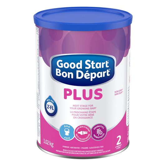 Good Start Plus 2 Baby Formula Powder – Stage 2 for Babies 6+ Months with Iron, Calcium, DHA & Probiotics, 1.02kg
