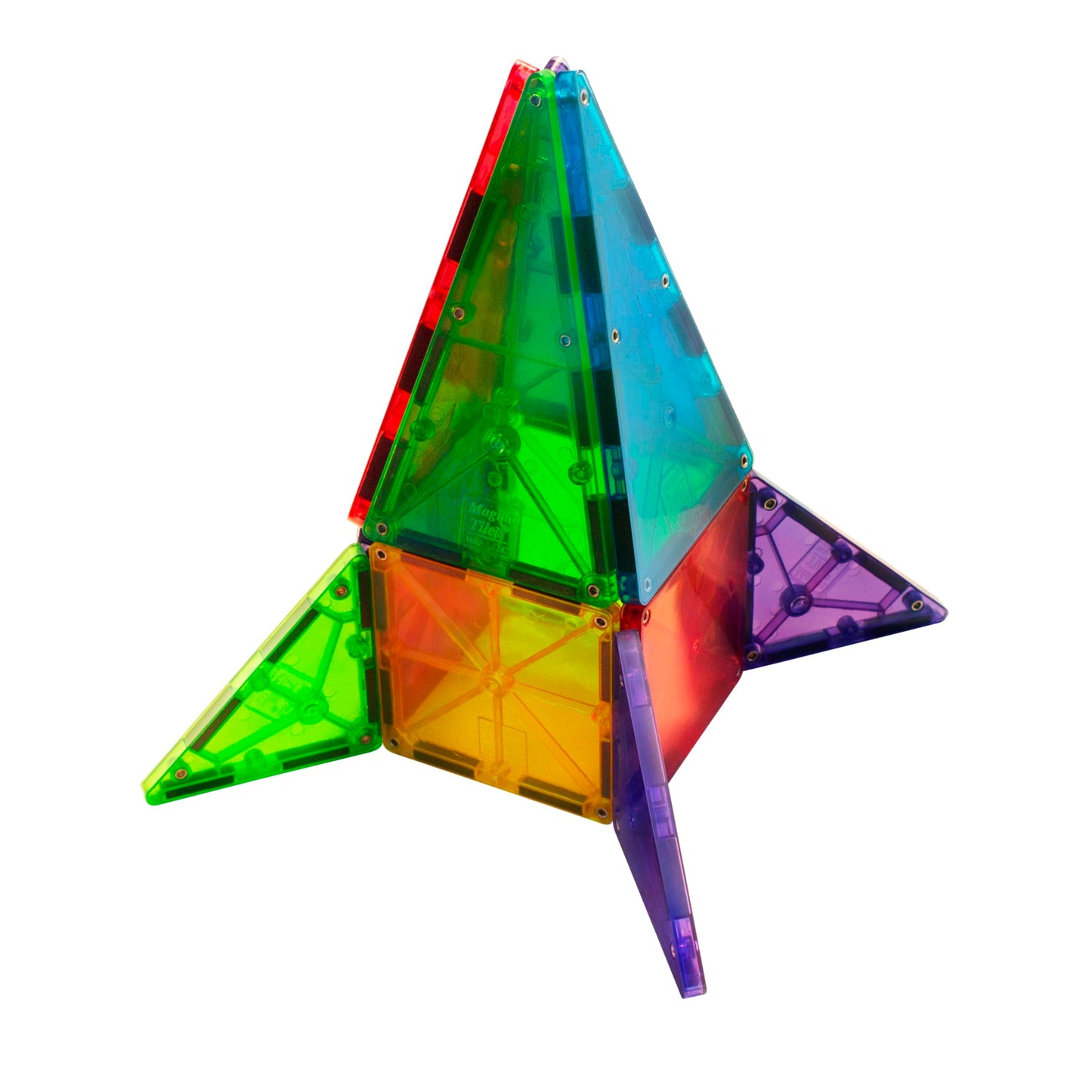 Magna-Tiles 02132 Clear Colors 32 Piece Set by Valtech Since 1997 - Available at All In One Marketplace Canada