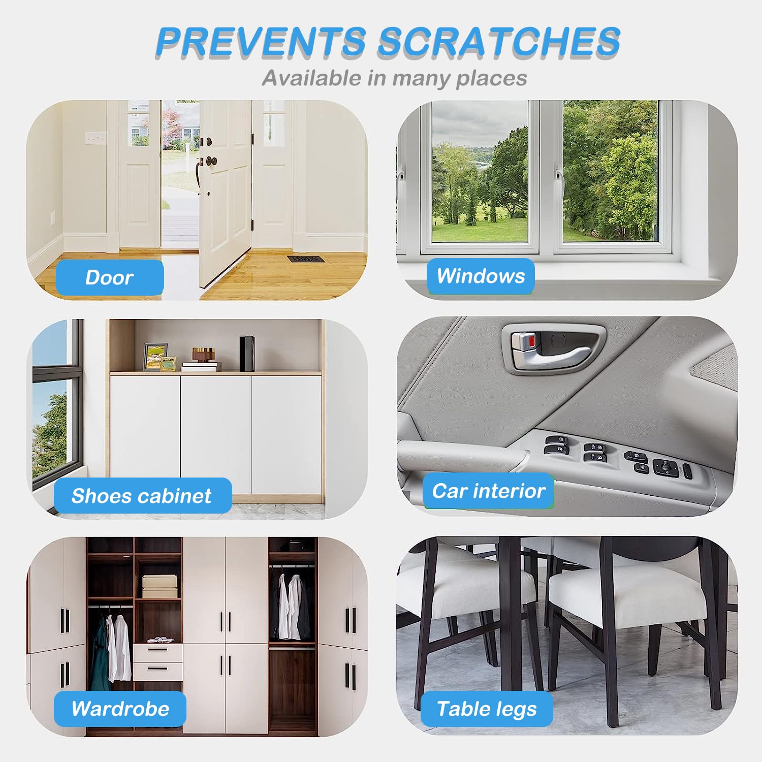 Cat Scratch Protector 15.7" x 118" Self-Adhesive Single Side Furniture Protectors from Cats Scratch Cat Couch Scratch Protector Transparent DIY Cutting Anti Scratch Furniture
