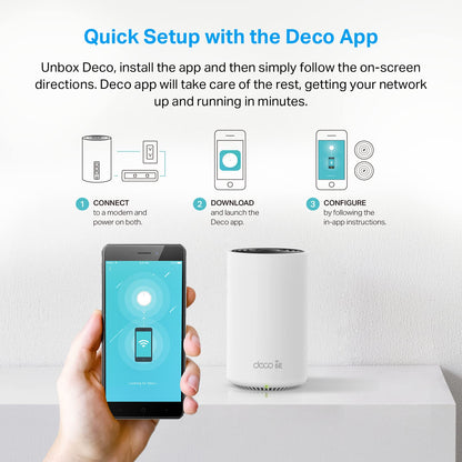 TP-Link Deco AXE5400 Tri-Band WiFi 6E Mesh System(Deco XE75 Pro) - 2.5G WAN/LAN Port, Covers up to 7200 Sq.Ft, Replaces WiFi Router and Extender, AI-Driven Mesh, New 6GHz Band, 3-Pack 🍁 All In One Marketplace Canada