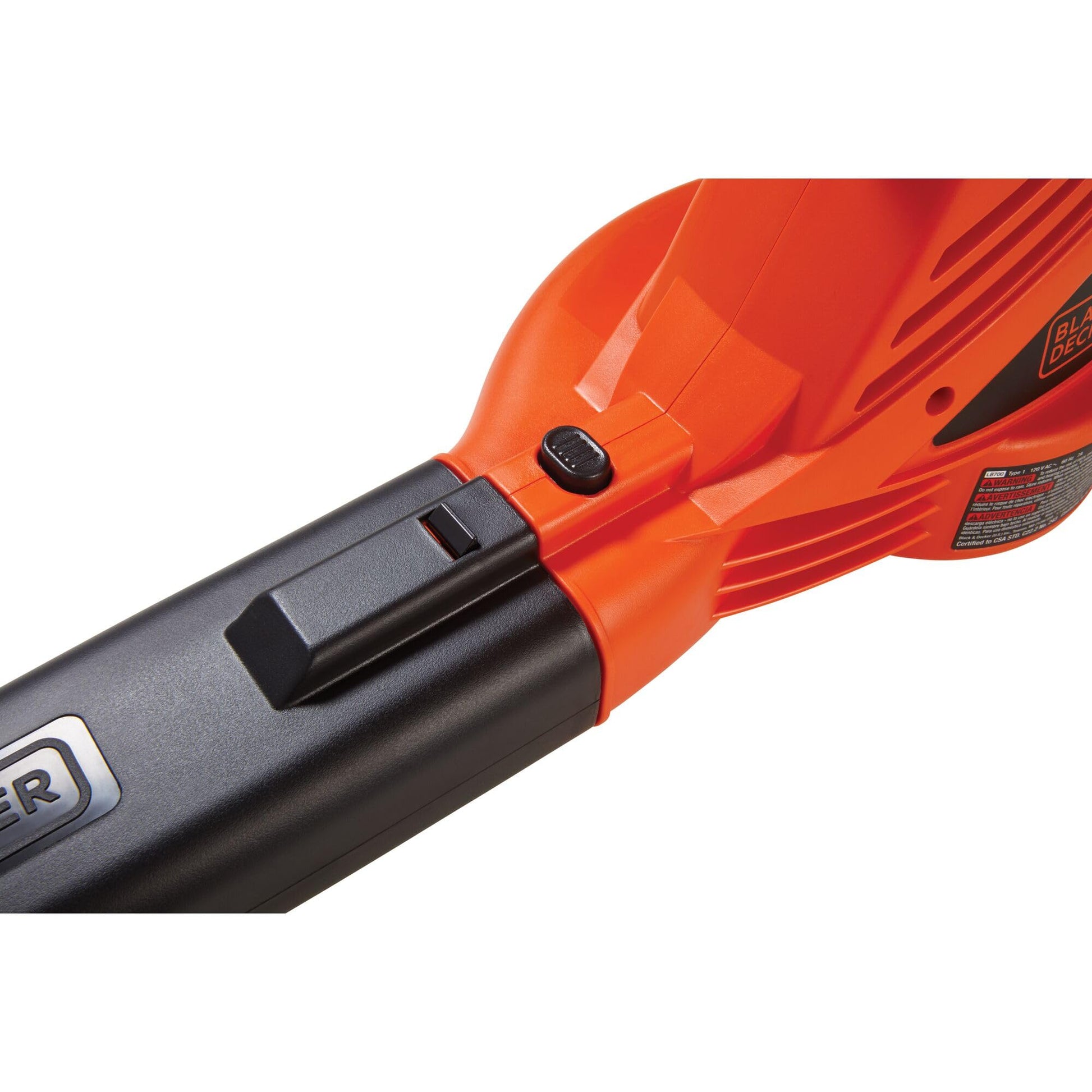 BLACK+DECKER Electric Leaf Blower, 7-Amp (LB700) - Available at All In One Marketplace Canada