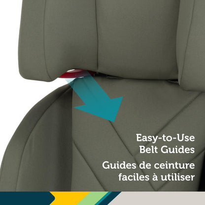 Safety 1st 3-in-1 Harness Booster Car Seat – 10-Position Adjustable Headrest, Fits 3 Across, Lightweight & Portable High-Back to Backless Booster with Cup Holders, Belt Guides & Certified Safety