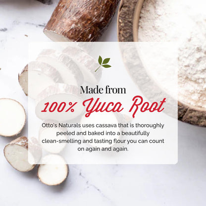 Otto's Naturals Cassava Flour Made from Yuca Root 100% Natural, 907g