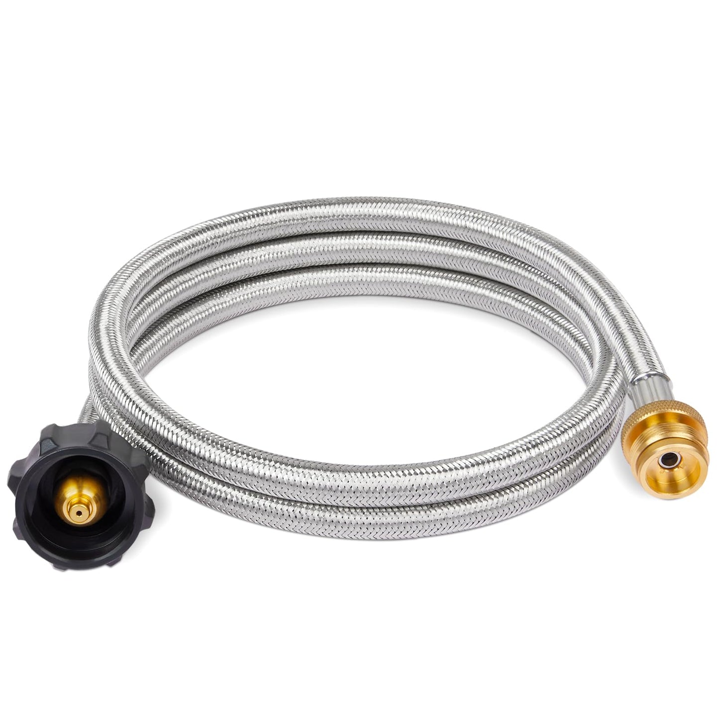 SHINESTAR 5 FT Stainless Braided Propane Hose Adapter, CSA Certified 🍁 All In One Marketplace Canada