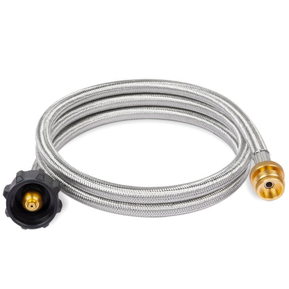 SHINESTAR 5 FT Stainless Braided Propane Hose Adapter, CSA Certified 🍁 All In One Marketplace Canada