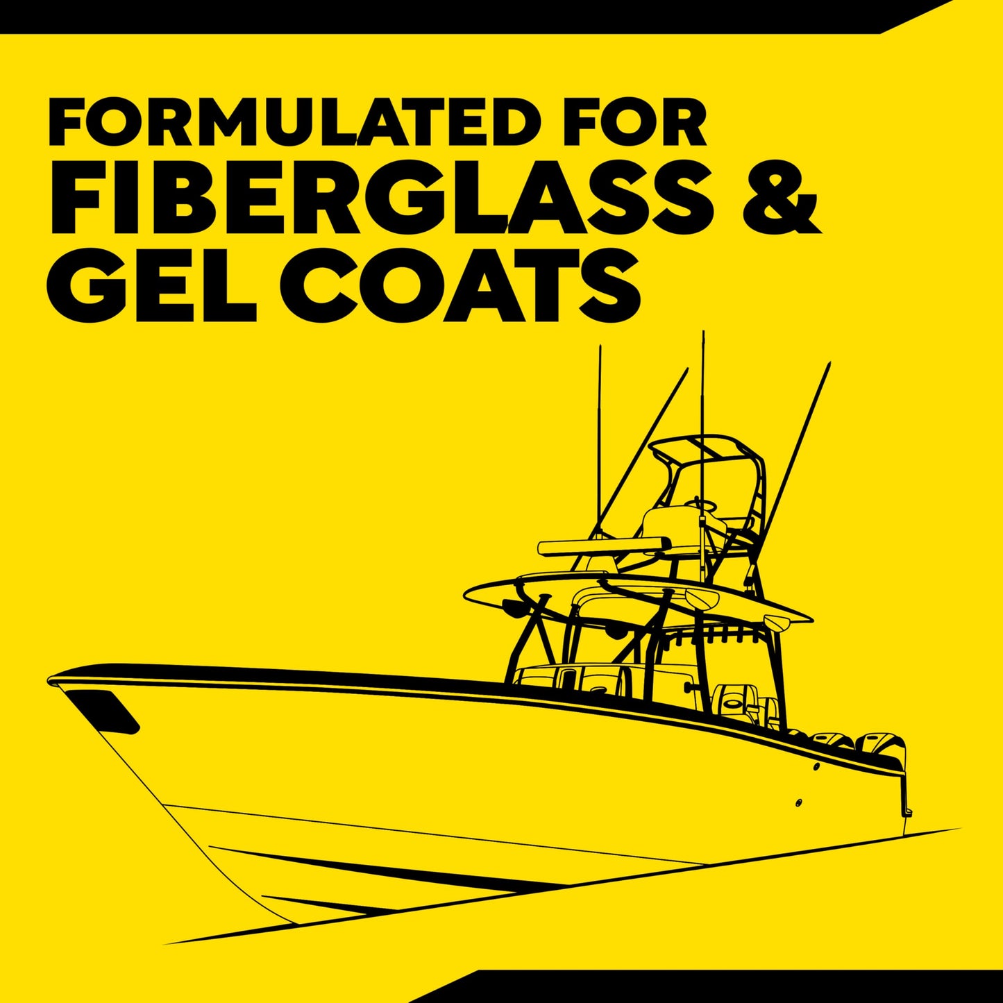 Meguiar’s Marine/RV One Step Boat Compound, Oxidation Remover for Boat, Boat Water Spot Remover, Also Removes Stains and Scratches, Restores Color and Shine to Fiberglass Gel Coat Finishes, 32 Oz Meguiar's