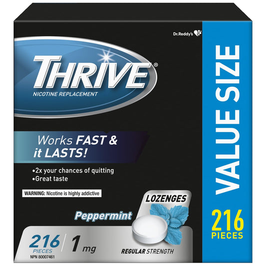 THRIVE Lozenges 1 mg (Peppermint) (Value Pack)