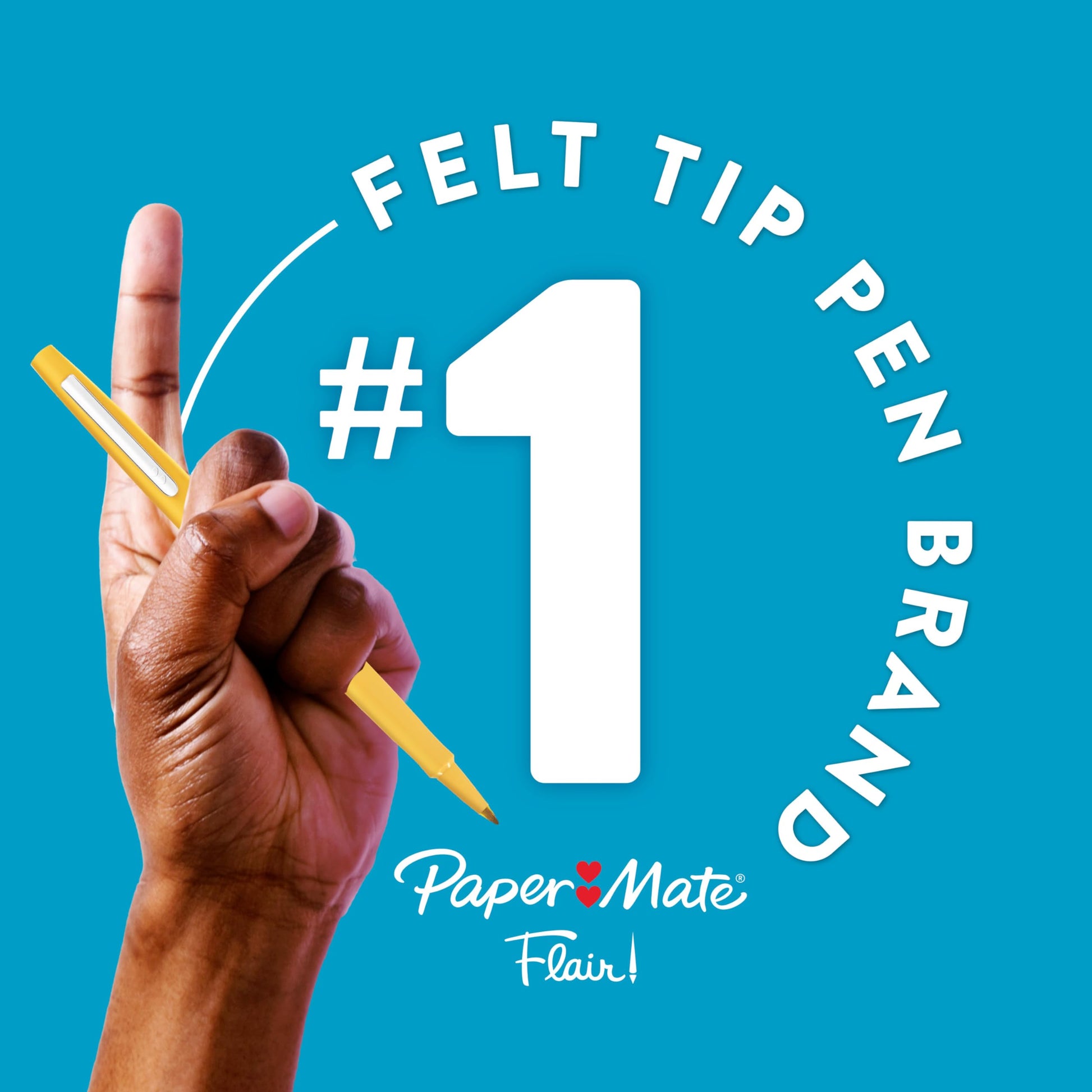Paper Mate Flair Felt Tip Pens, Medium Point (0.7 mm), Assorted Colours, 24 Count - Available at All In One Marketplace Canada