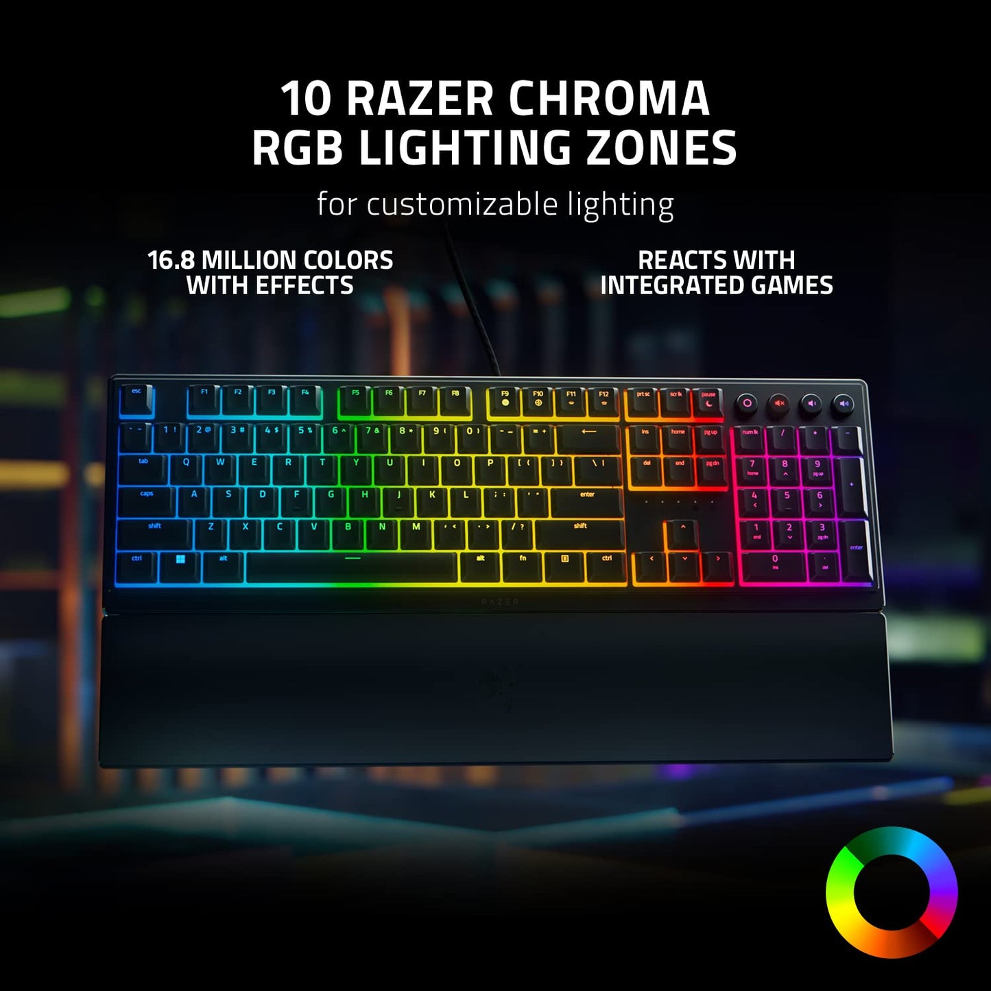 Razer Ornata V3 Gaming Keyboard, Low-Profile Keys, Black 🍁 All In One Marketplace Canada