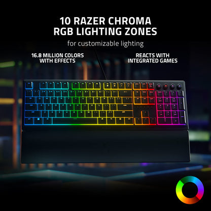 Razer Ornata V3 Gaming Keyboard, Low-Profile Keys, Black 🍁 All In One Marketplace Canada