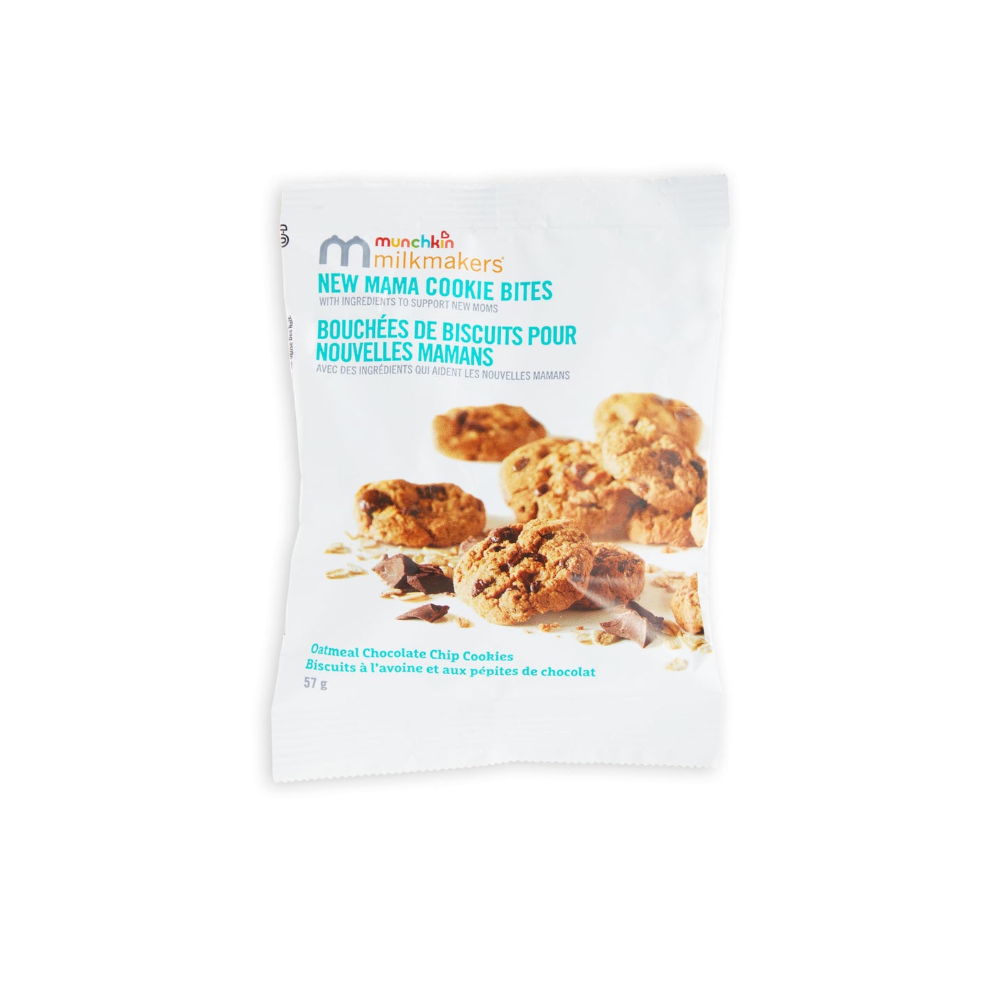 Milkmakers New Mama Oatmeal Chocolate Chip Cookie Bites – 10 Pack (570g)