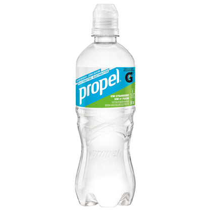 Propel Kiwi Strawberry enhanced water with Gatorade electrolytes, 591 mL bottles, 12 pack Propel