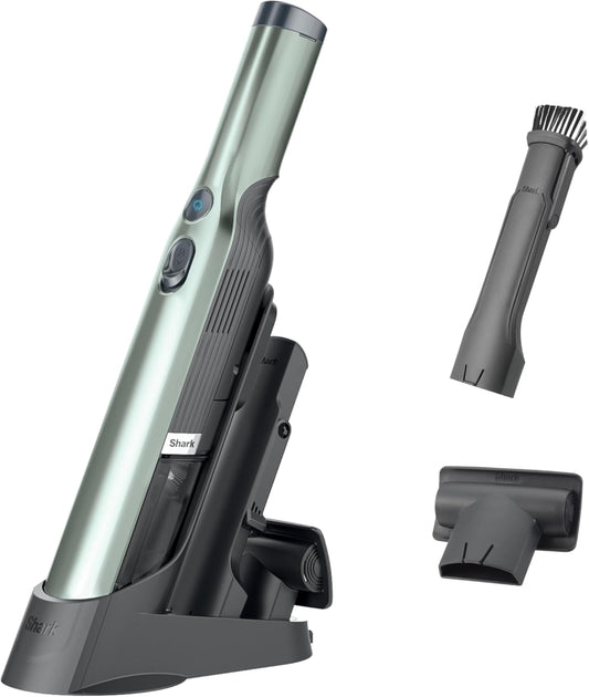 Shark WANDVAC Handheld Vacuum, Lightweight at 1.4 Pounds with Powerful Suction, Charging Dock, Single Touch Empty and Detachable Dust Cup, WV200C (Canadian Version) - Available at All In One Marketplace Canada