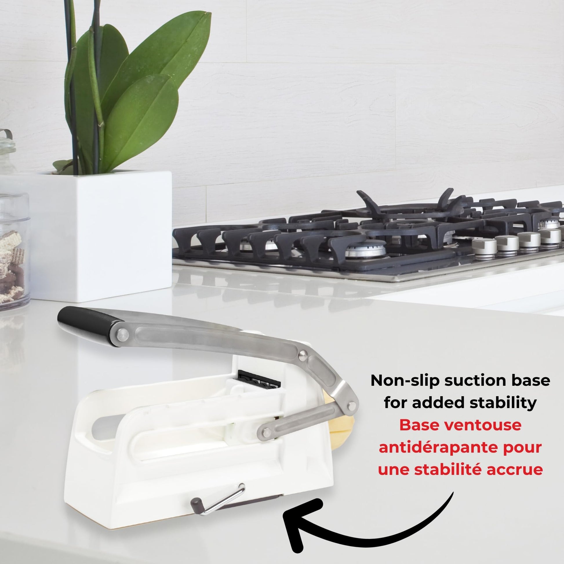 Starfrit Pro Fry Cutter & Cuber, 3-in-1 Potato & Vegetable Cutter Starfrit