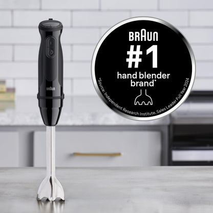 Braun MultiQuick Vario 5 Immersion Blender, 21-Speed, Turbo Boost, 500W Braun