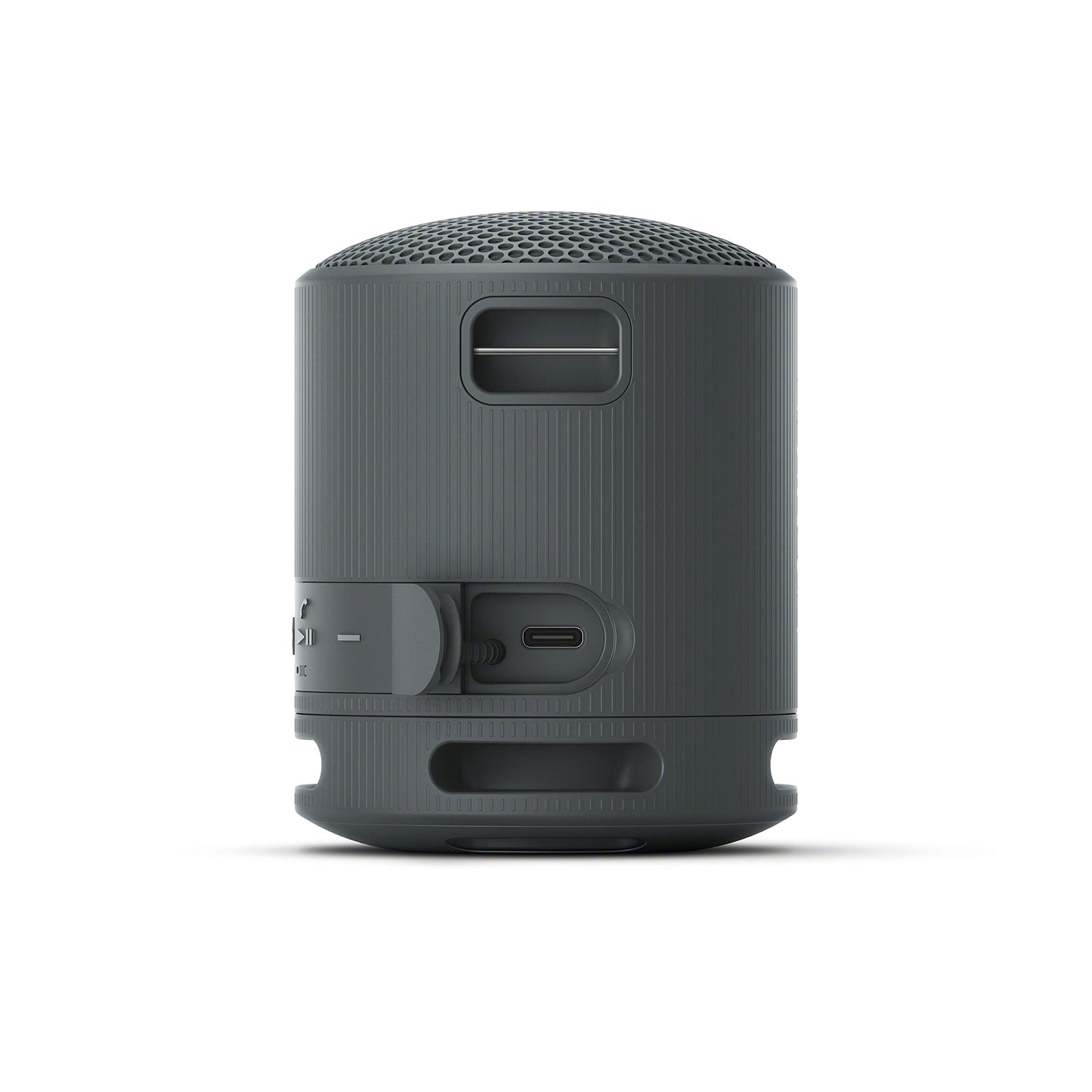 Sony SRS-XB100 Wireless Bluetooth Portable Lightweight Super-Compact Travel Speaker, Extra-Durable IP67 Waterproof & Dustproof, 16 Hour Battery, Versatile Strap, and Hands-Free Calling, Black New
