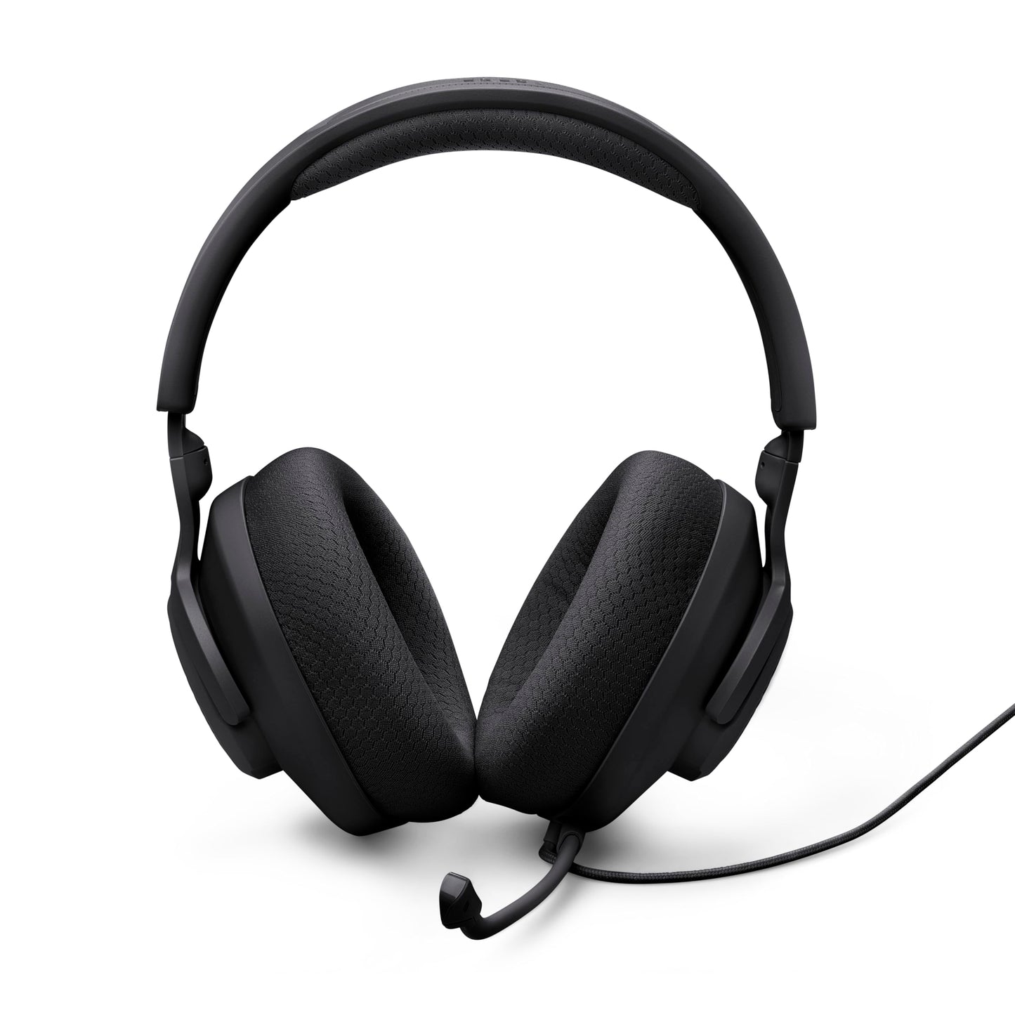 JBL Quantum 100M2 - Wired Over-Ear Gaming Headset with omnidirectional, Detachable mic with Mute Option and Fabric-Covered Memory Foam Ear Cushions, Compatible with All Platforms (Black) - Available at All In One Marketplace Canada