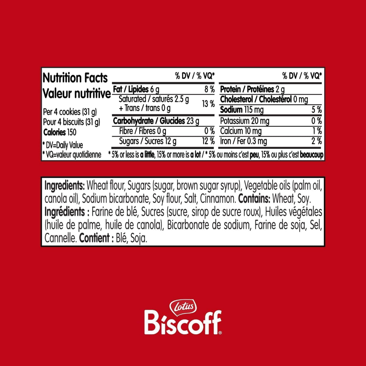 Lotus Biscoff Caramelized Cookies | Vegan | 10 x 250g (2,5 kg)