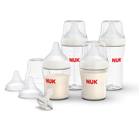 NUK Perfect Match Gift Set with 4 Baby Bottles, 2 Extra Nipples and 1 Pacifier 🍁 All In One Marketplace Canada NUK