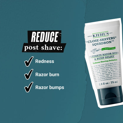 Kiehl's Ultimate Razor Burn & Bump Relief - After Shave Cream for Men