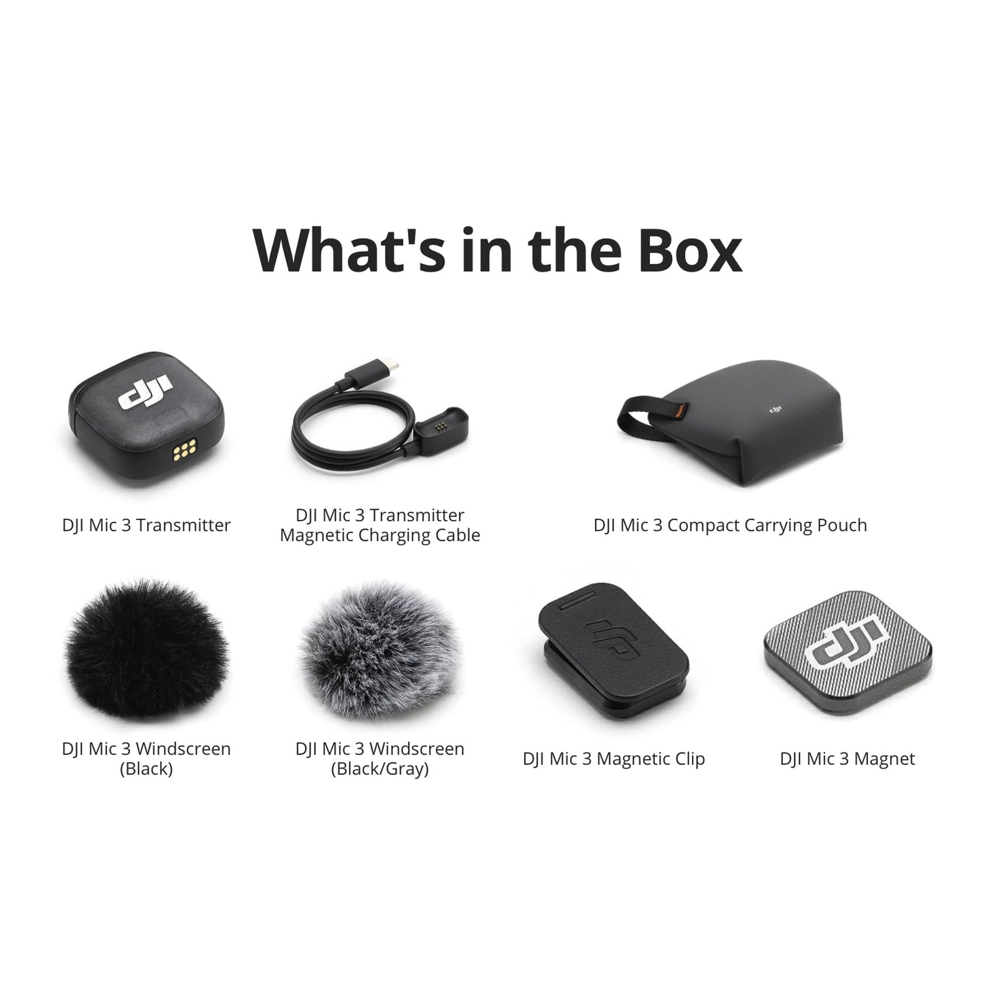 DJI Mic 3 Transmitter, Wireless Mini Microphone for iPhone/Camera/Android, Lightweight & Intuitive, Lavalier Microphone, 32-bit Float, Integrated Timecode, Vlog, Interview, Streaming 🍁 All In One Marketplace Canada