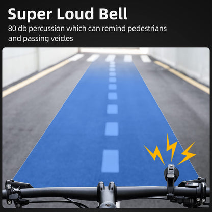 ROCKBROS Bike Bell Classic Bicycle Bell Mountain Bike Bells for Adults with Loud Sound and Fit for 0.87-1.25in/22.2-31.8mm Bicycle Handlebars - Available at All In One Marketplace Canada