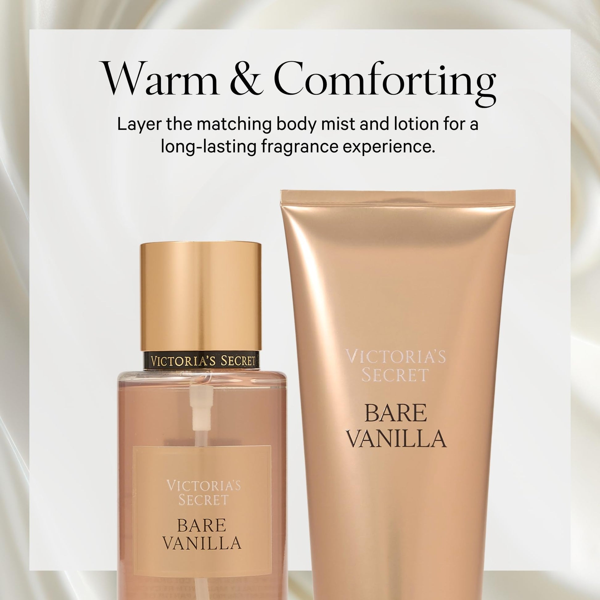 Victoria's Secret Body Fragrance Mist, Bare Vanilla - 8.4 fl oz - Available at All In One Marketplace Canada