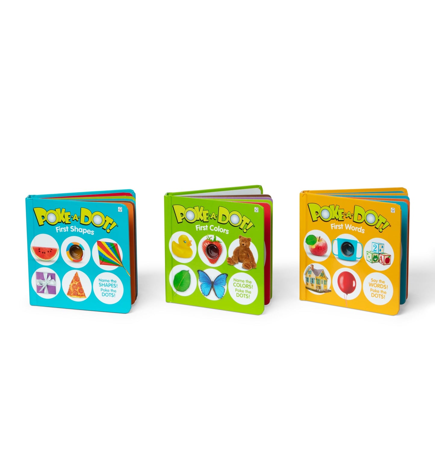 Melissa & Doug Poke-a-Dot First Words Shapes & Colors 3-Pack Melissa & Doug