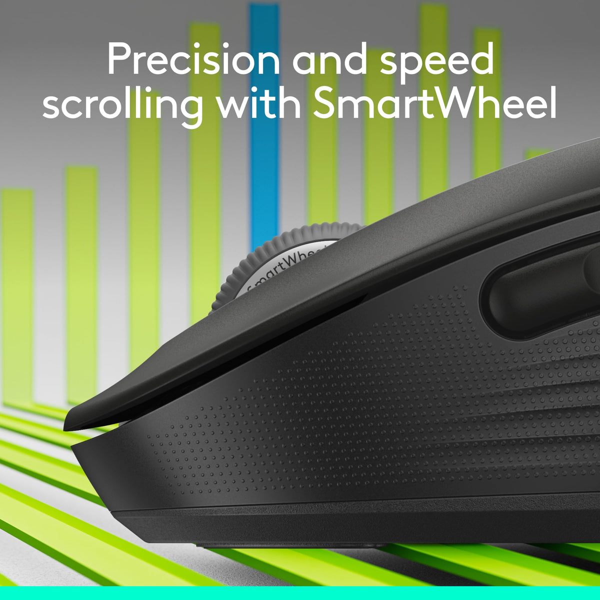 Logitech Signature M650 Wireless Mouse Small to Medium Sized Hands - Black